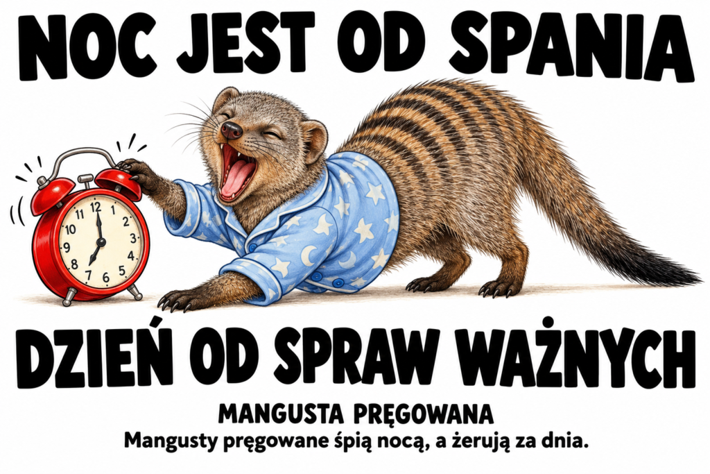 Mangusta pręgowana — NOC JEST OD SPANIA