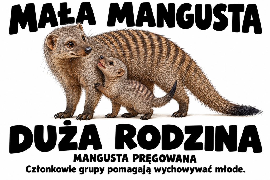 Mangusta pręgowana — MAŁA MANGUSTA