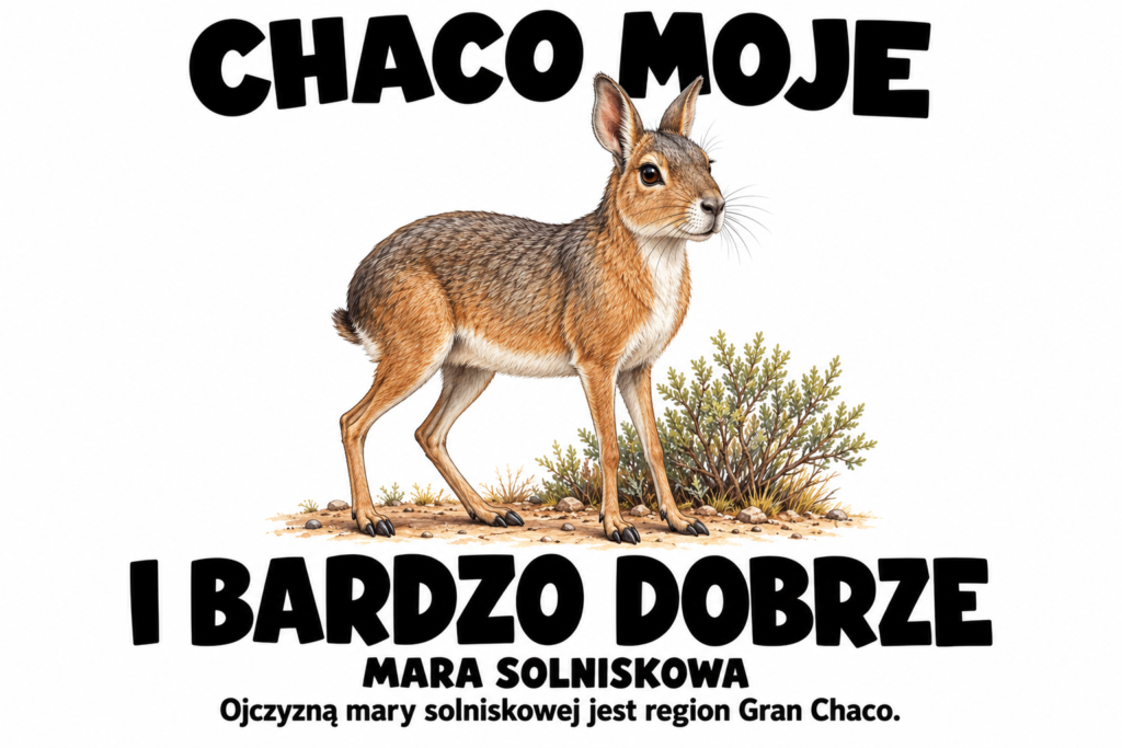 Mara solniskowa — CHACO MOJE
