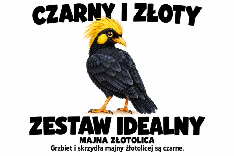 Majna złotolica — CZARNY I ZŁOTY
