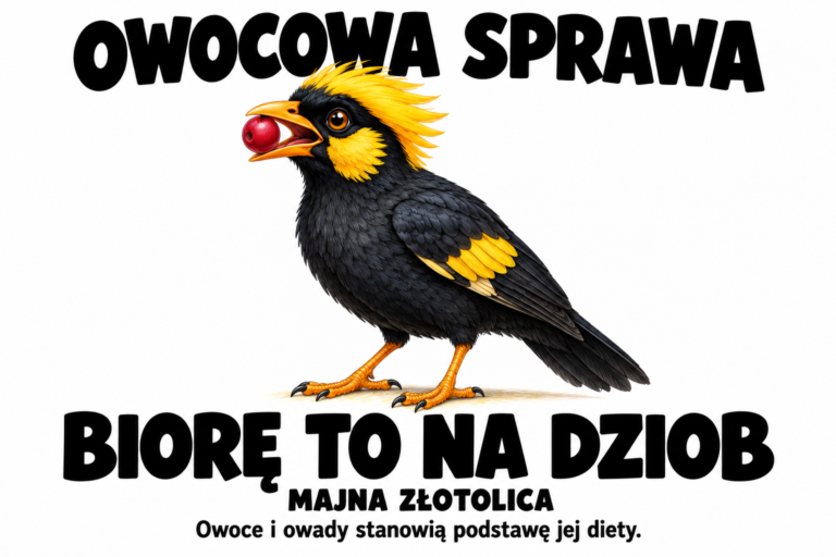 Majna złotolica — OWOCOWA SPRAWA