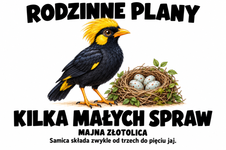 Majna złotolica — RODZINNE PLANY