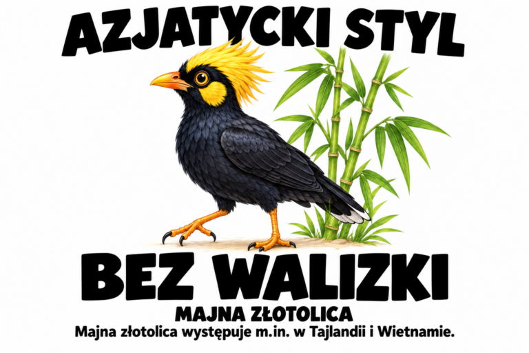Majna złotolica — AZJATYCKI STYL