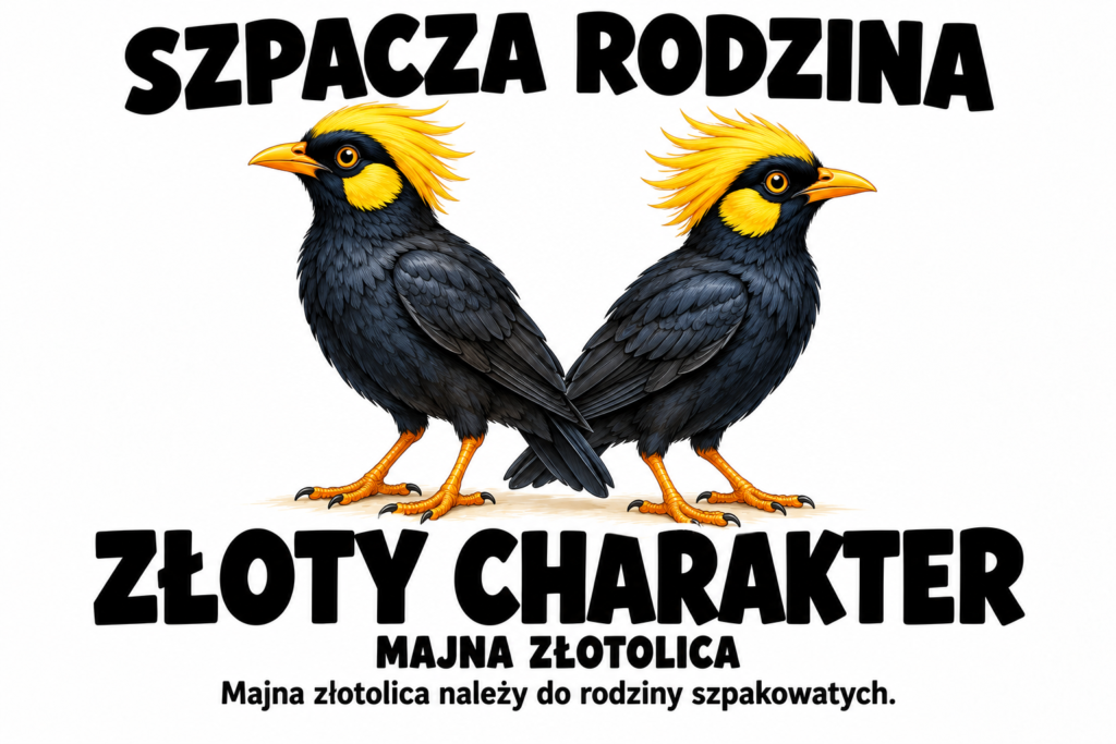 Majna złotolica — SZPACZA RODZINA