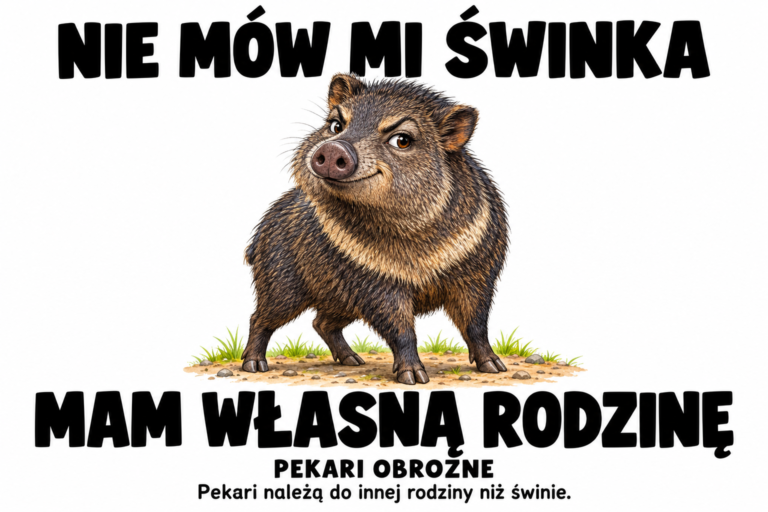 Pekari obrożne — NIE MÓW MI ŚWINKA