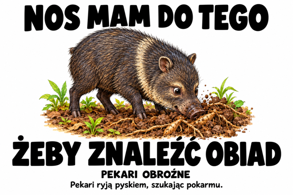 Pekari obrożne — NOS MAM DO TEGO