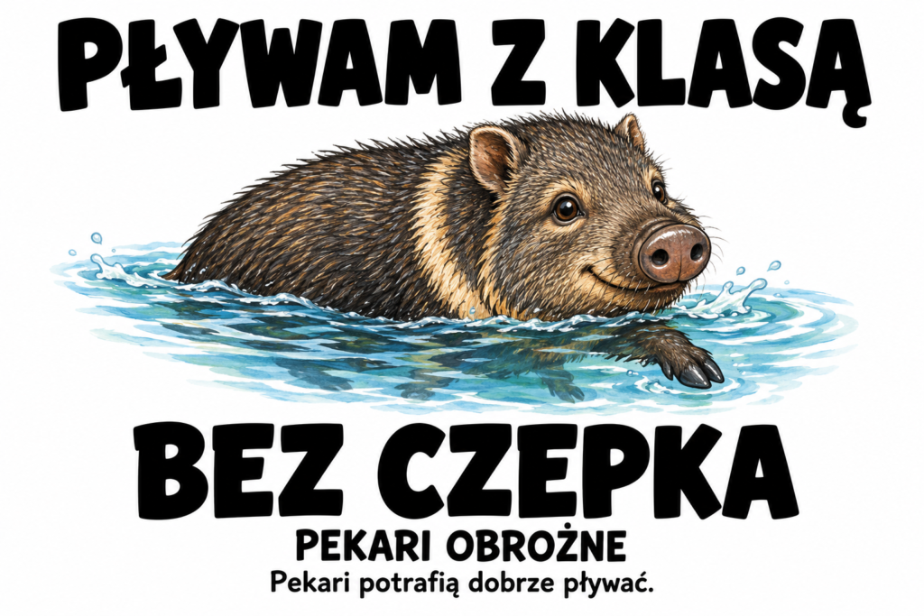 Pekari obrożne — PŁYWAM Z KLASĄ