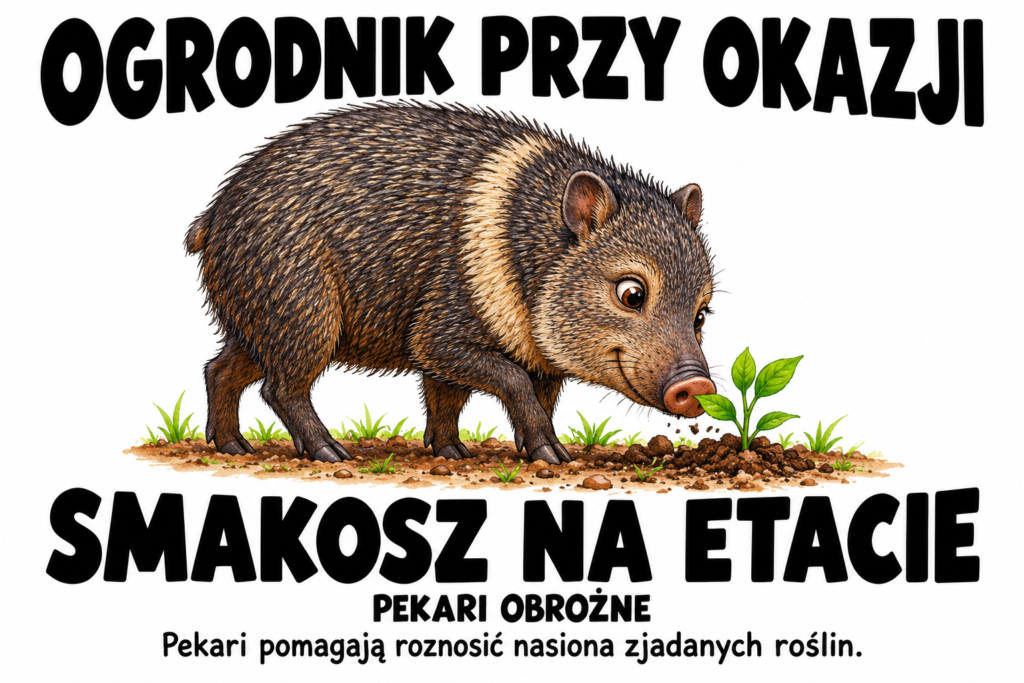 Pekari obrożne — OGRODNIK PRZY OKAZJI