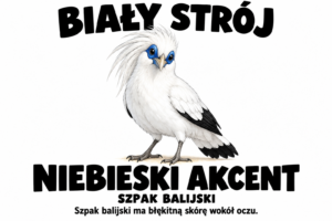Szpak balijski — BIAŁY STRÓJ