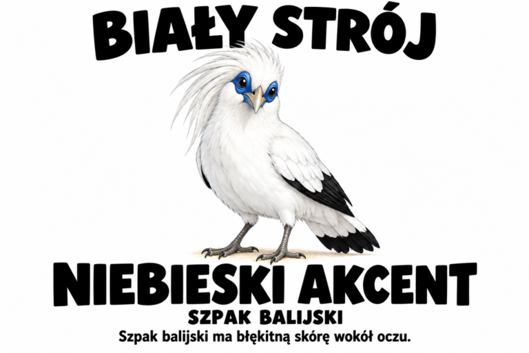 Szpak balijski — BIAŁY STRÓJ