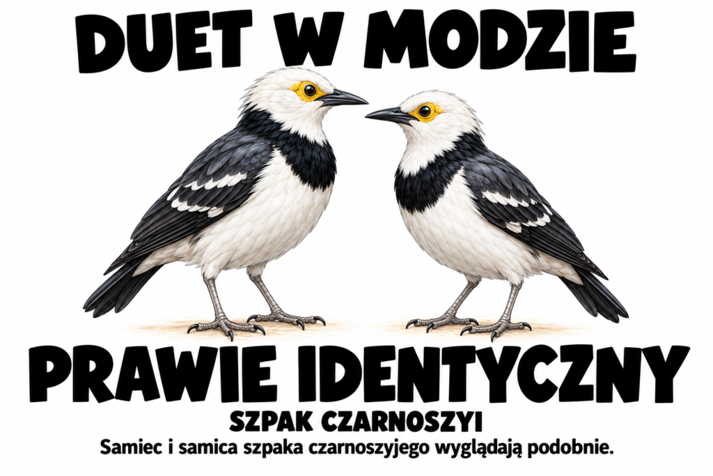 Szpak czarnoszyi — DUET W MODZIE