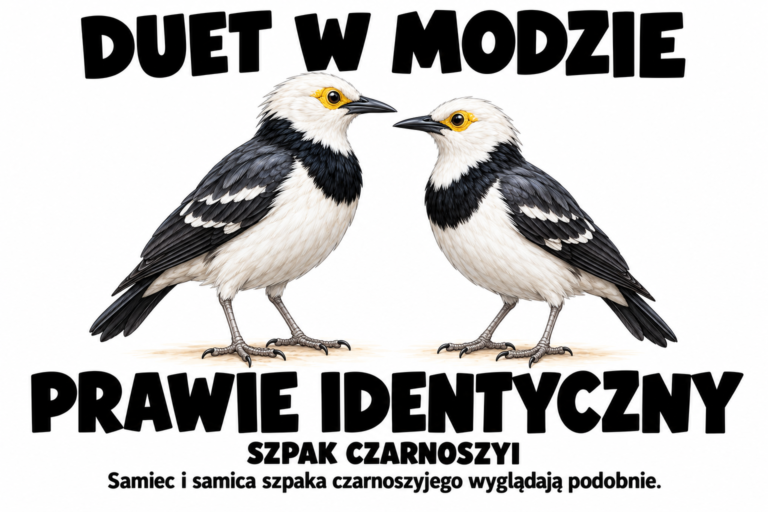 Szpak czarnoszyi — DUET W MODZIE