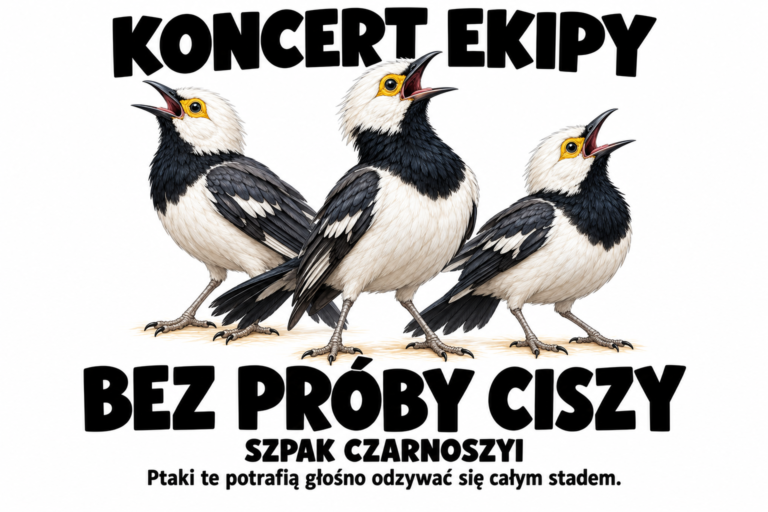 Szpak czarnoszyi — KONCERT EKIPY
