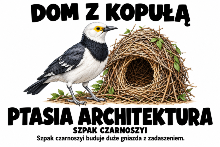 Szpak czarnoszyi — DOM Z KOPUŁĄ