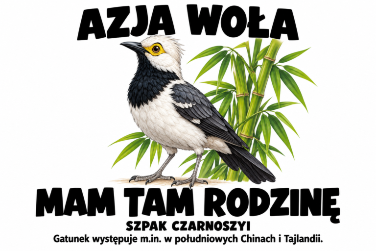 Szpak czarnoszyi — AZJA WOŁA