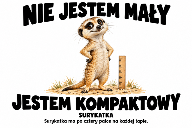 Surykatka — NIE JESTEM MAŁY