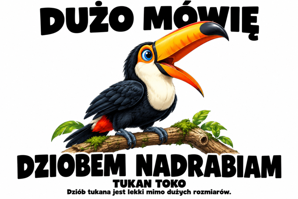 Tukan toko — DUŻO MÓWIĘ