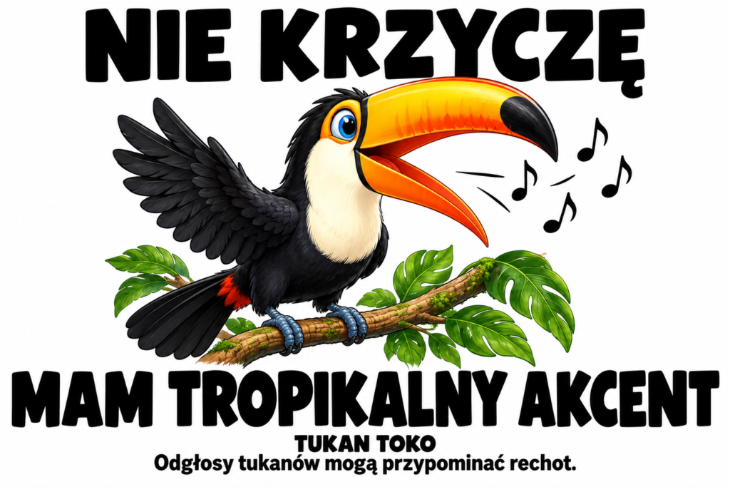 Tukan toko — NIE KRZYCZĘ