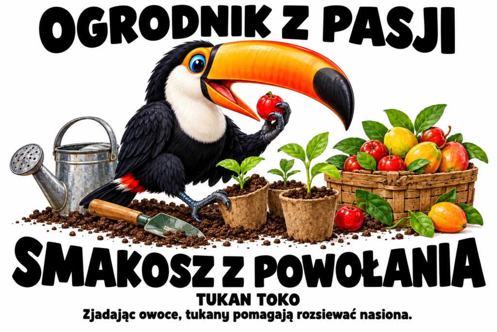 Tukan toko — OGRODNIK Z PASJI