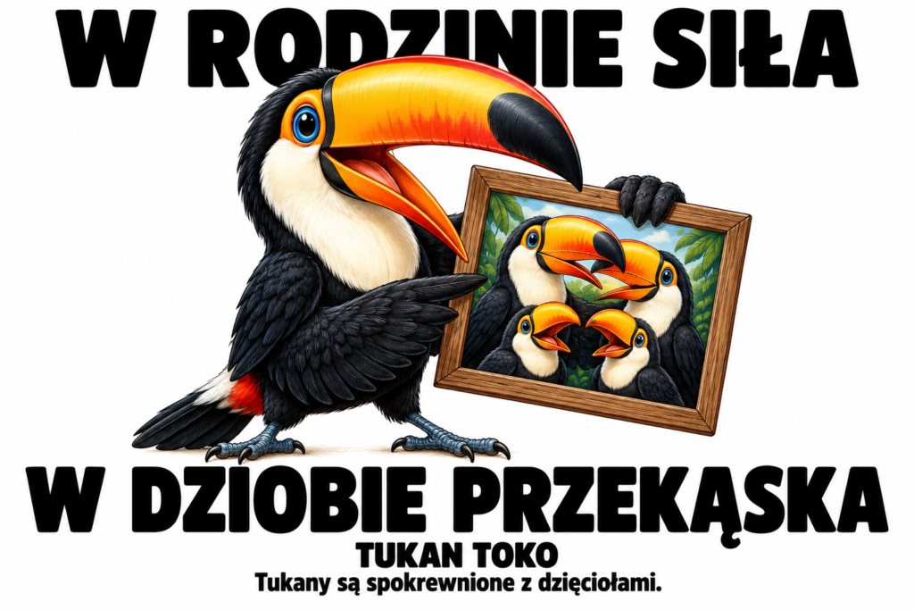 Tukan toko — W RODZINIE SIŁA