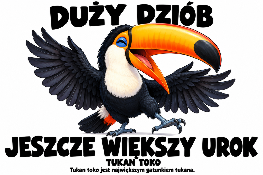 Tukan toko — DUŻY DZIÓB