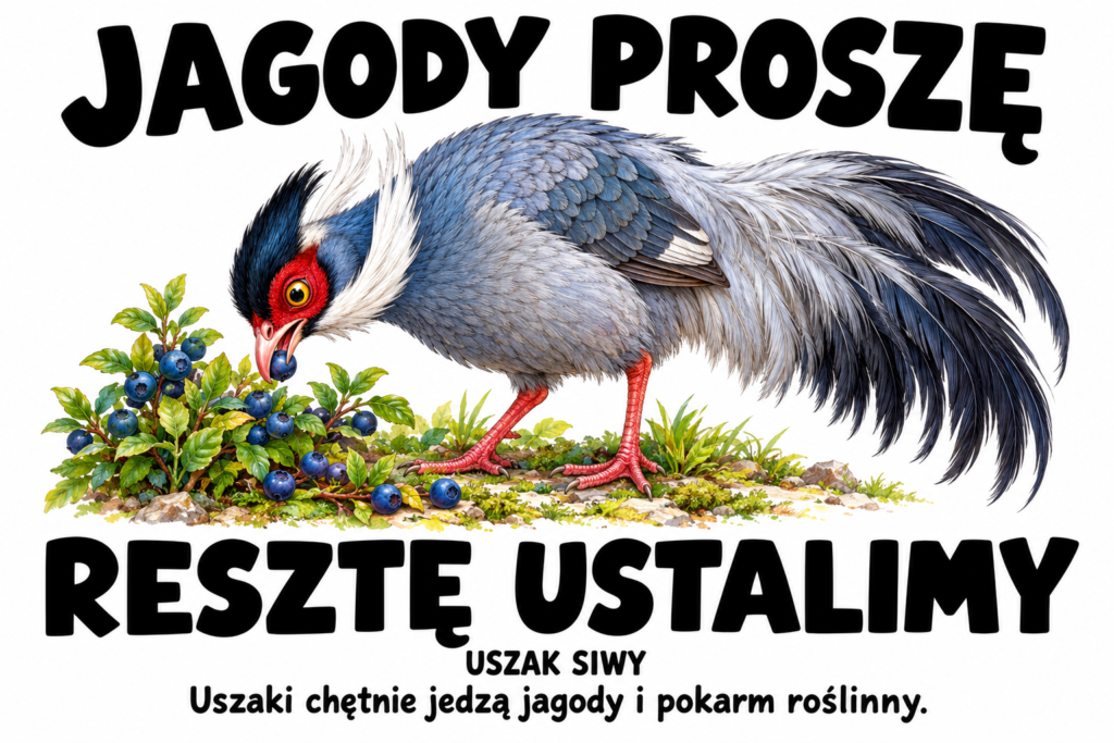 Uszak siwy — JAGODY PROSZĘ