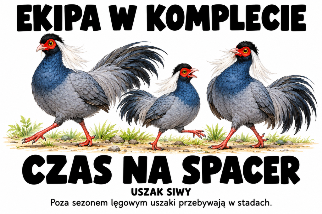 Uszak siwy — EKIPA W KOMPLECIE