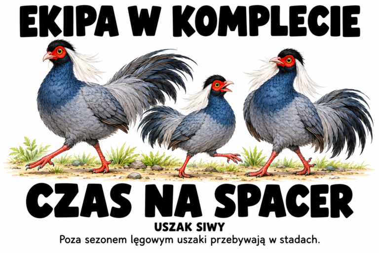 Uszak siwy — EKIPA W KOMPLECIE