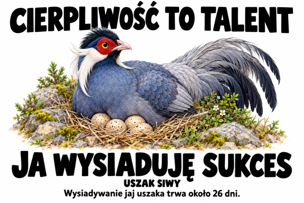 Uszak siwy — CIERPLIWOŚĆ TO TALENT