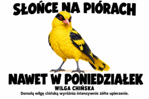 Wilga chińska — SŁOŃCE NA PIÓRACH
