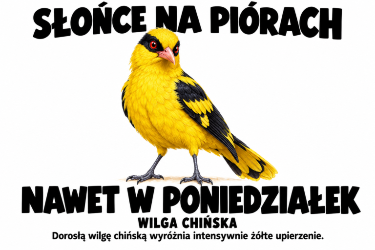 Wilga chińska — SŁOŃCE NA PIÓRACH