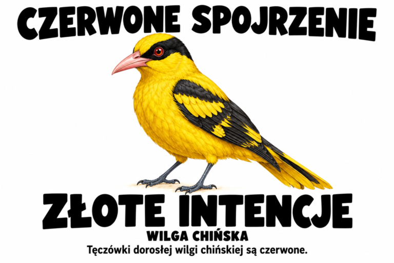 Wilga chińska — CZERWONE SPOJRZENIE