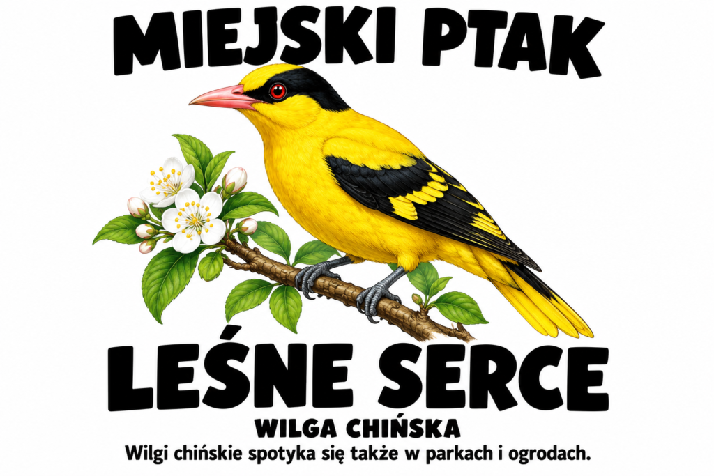 Wilga chińska — MIEJSKI PTAK