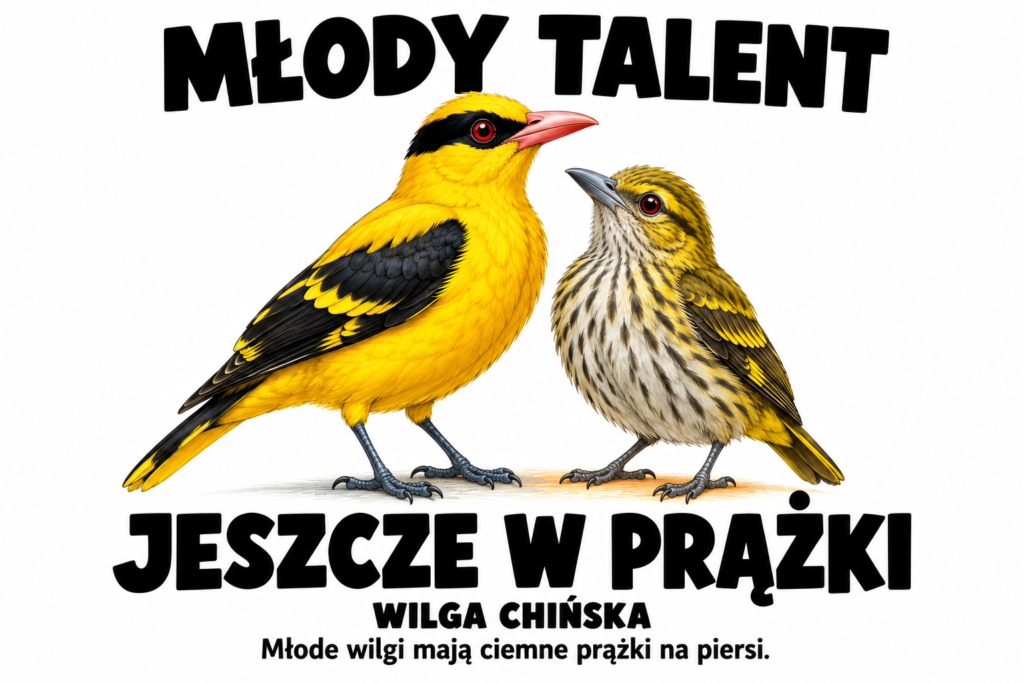 Wilga chińska — MŁODY TALENT