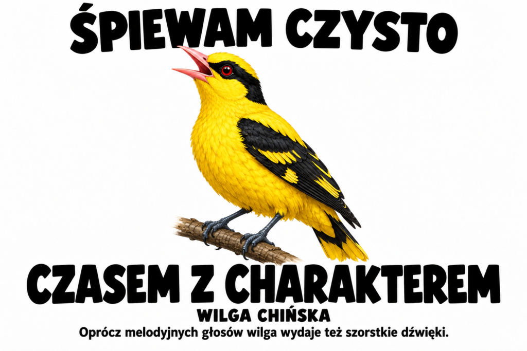 Wilga chińska — ŚPIEWAM CZYSTO