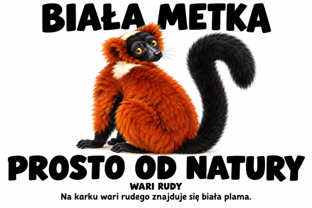Wari rudy — BIAŁA METKA