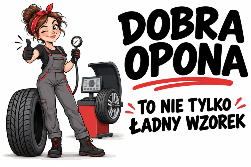DOBRA OPONA — TO NIE TYLKO ŁADNY WZOREK | tabliczka Bogler 30 × 20 cm