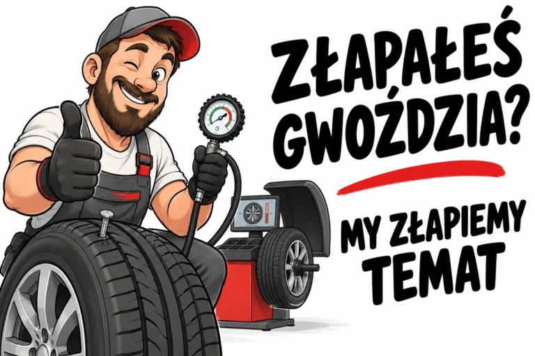 ZŁAPAŁEŚ GWOŹDZIA? — MY ZŁAPIEMY TEMAT | tabliczka Bogler 30 × 20 cm