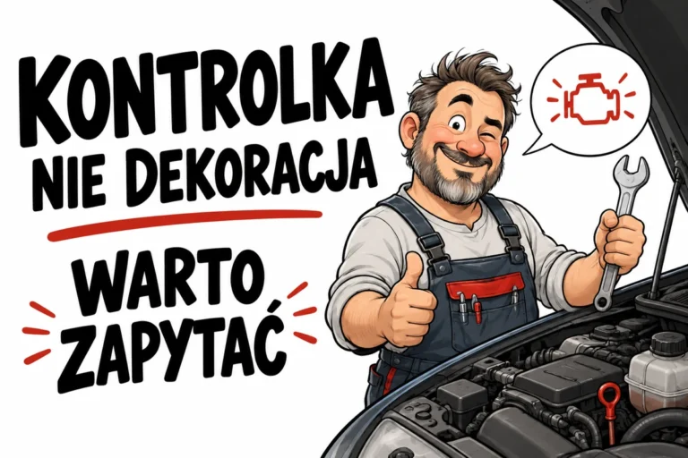 KONTROLKA NIE DEKORACJA — WARTO ZAPYTAĆ | tabliczka Bogler 30 × 20 cm