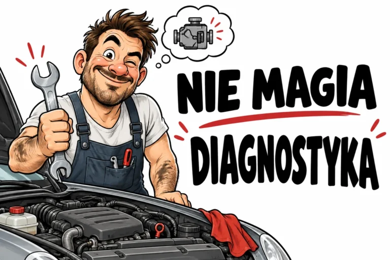 NIE MAGIA — DIAGNOSTYKA | tabliczka Bogler 30 × 20 cm