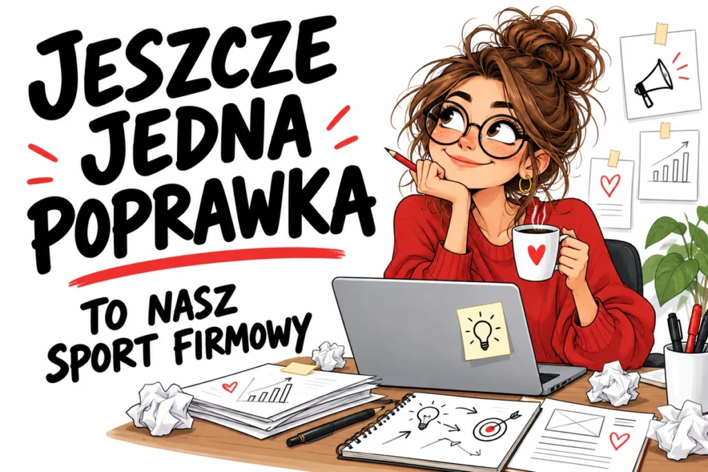 JESZCZE JEDNA POPRAWKA — TO NASZ SPORT FIRMOWY | tabliczka Bogler 30 × 20 cm