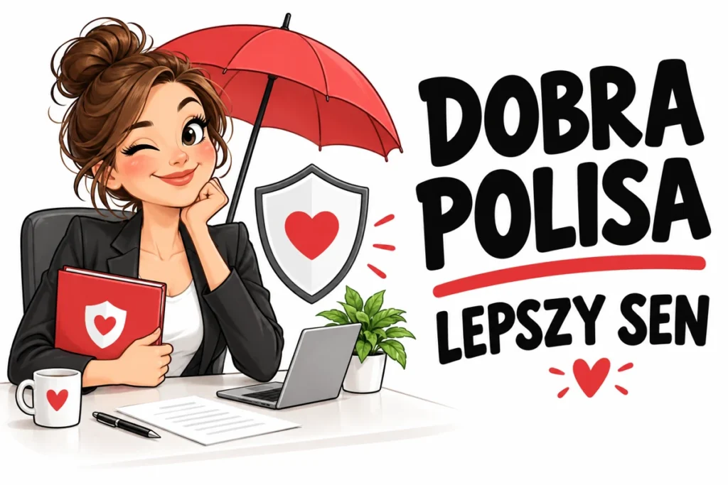 DOBRA POLISA — LEPSZY SEN | tabliczka Bogler 30 × 20 cm