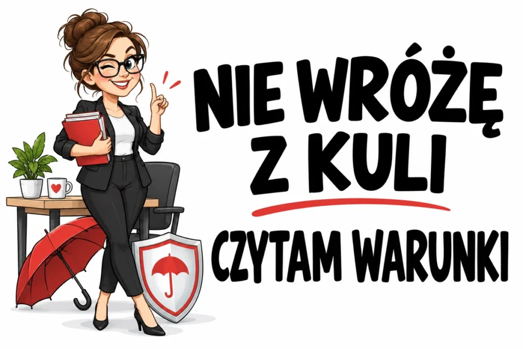 NIE WRÓŻĘ Z KULI — CZYTAM WARUNKI | tabliczka Bogler 30 × 20 cm