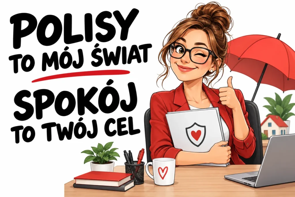 POLISY TO MÓJ ŚWIAT — SPOKÓJ TO TWÓJ CEL | tabliczka Bogler 30 × 20 cm