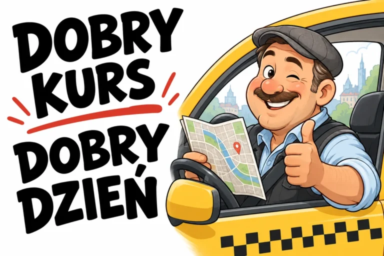 DOBRY KURS — DOBRY DZIEŃ | tabliczka Bogler 30 × 20 cm