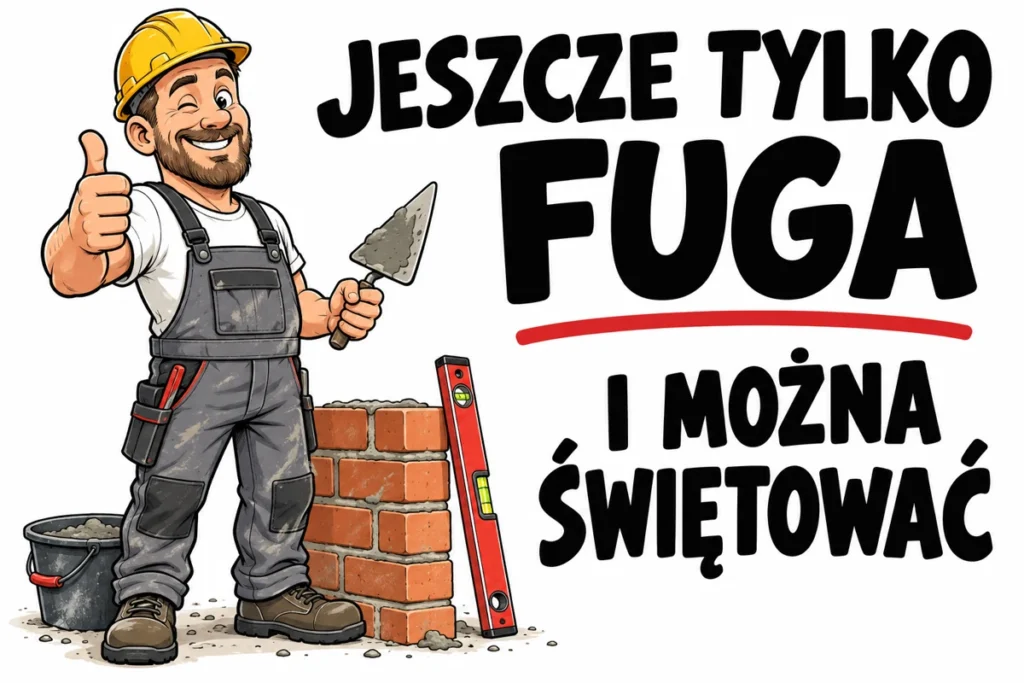 JESZCZE TYLKO FUGA — I MOŻNA ŚWIĘTOWAĆ | tabliczka Bogler 30 × 20 cm