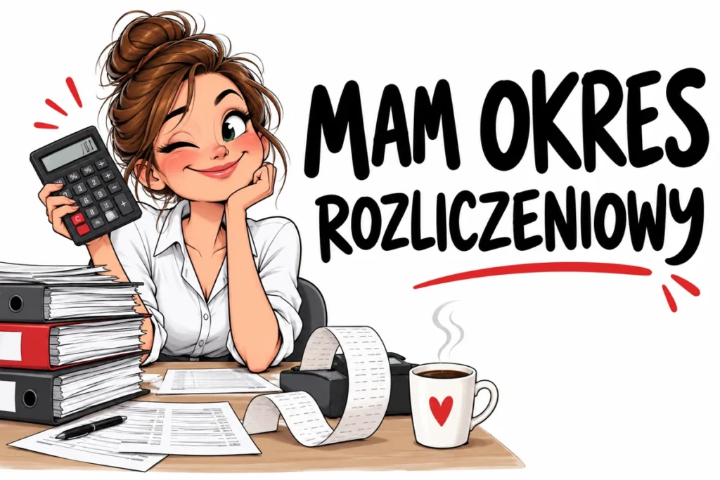 MAM OKRES — ROZLICZENIOWY | tabliczka Bogler 30 × 20 cm
