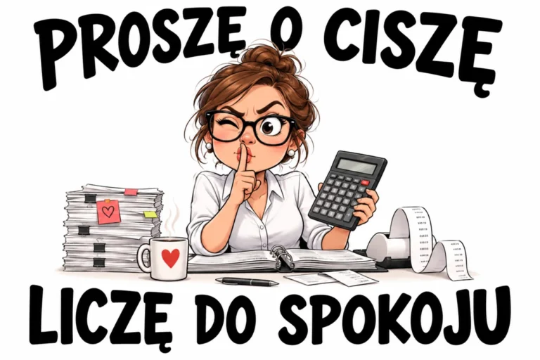 PROSZĘ O CISZĘ — LICZĘ DO SPOKOJU | tabliczka Bogler 30 × 20 cm