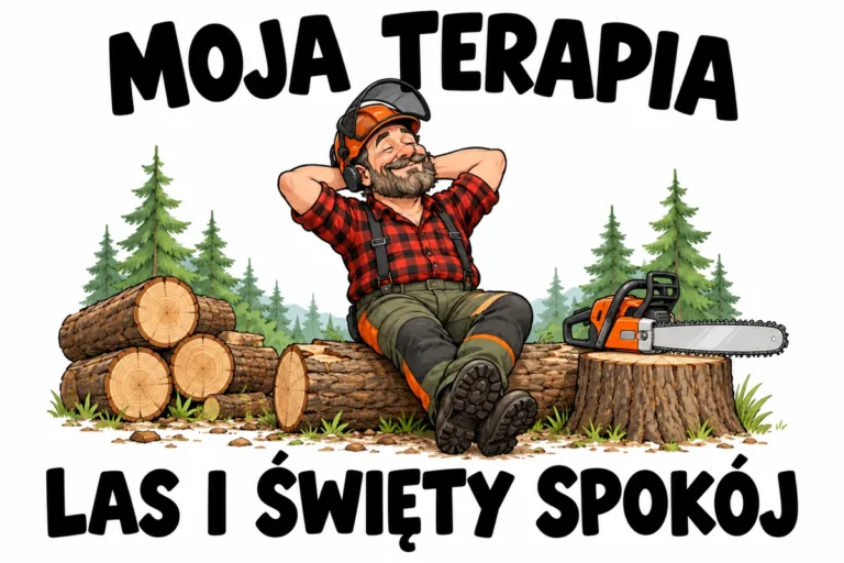 MOJA TERAPIA — LAS I ŚWIĘTY SPOKÓJ | tabliczka Bogler 30 × 20 cm