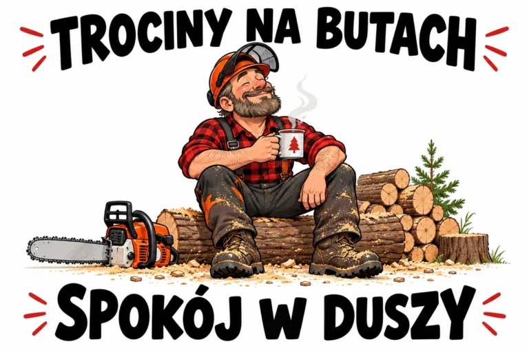 TROCINY NA BUTACH — SPOKÓJ W DUSZY | tabliczka Bogler 30 × 20 cm
